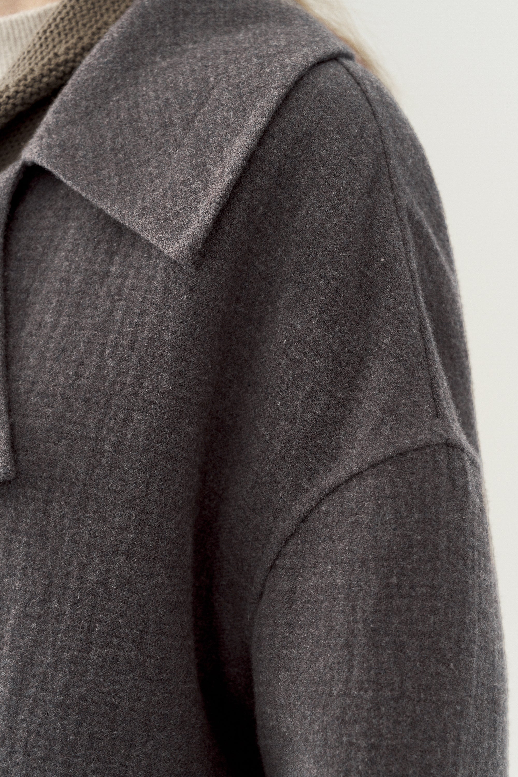 Belted Wool Trench Coat - Image 8