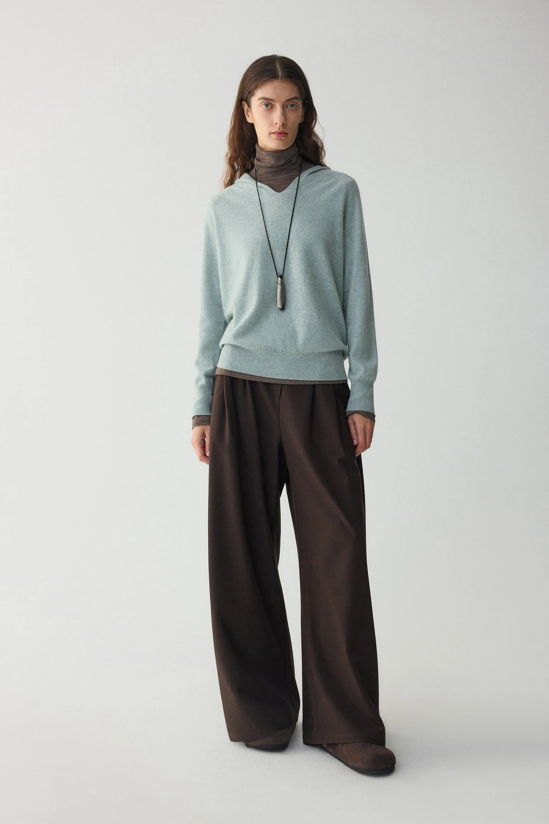 Cashmere Wool Hoodie - Image 11