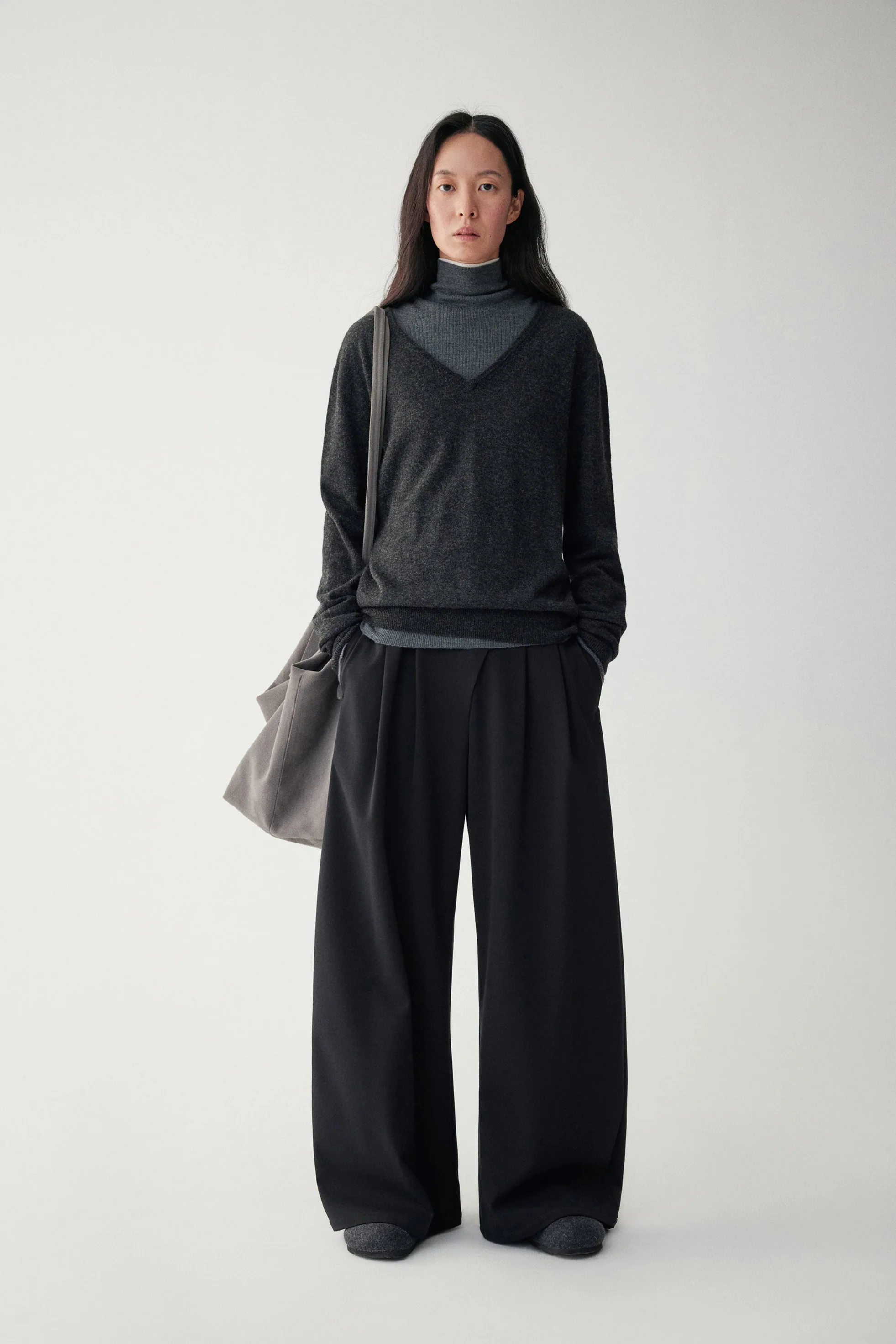 Chinese-inspired Curved Pants - Image 3