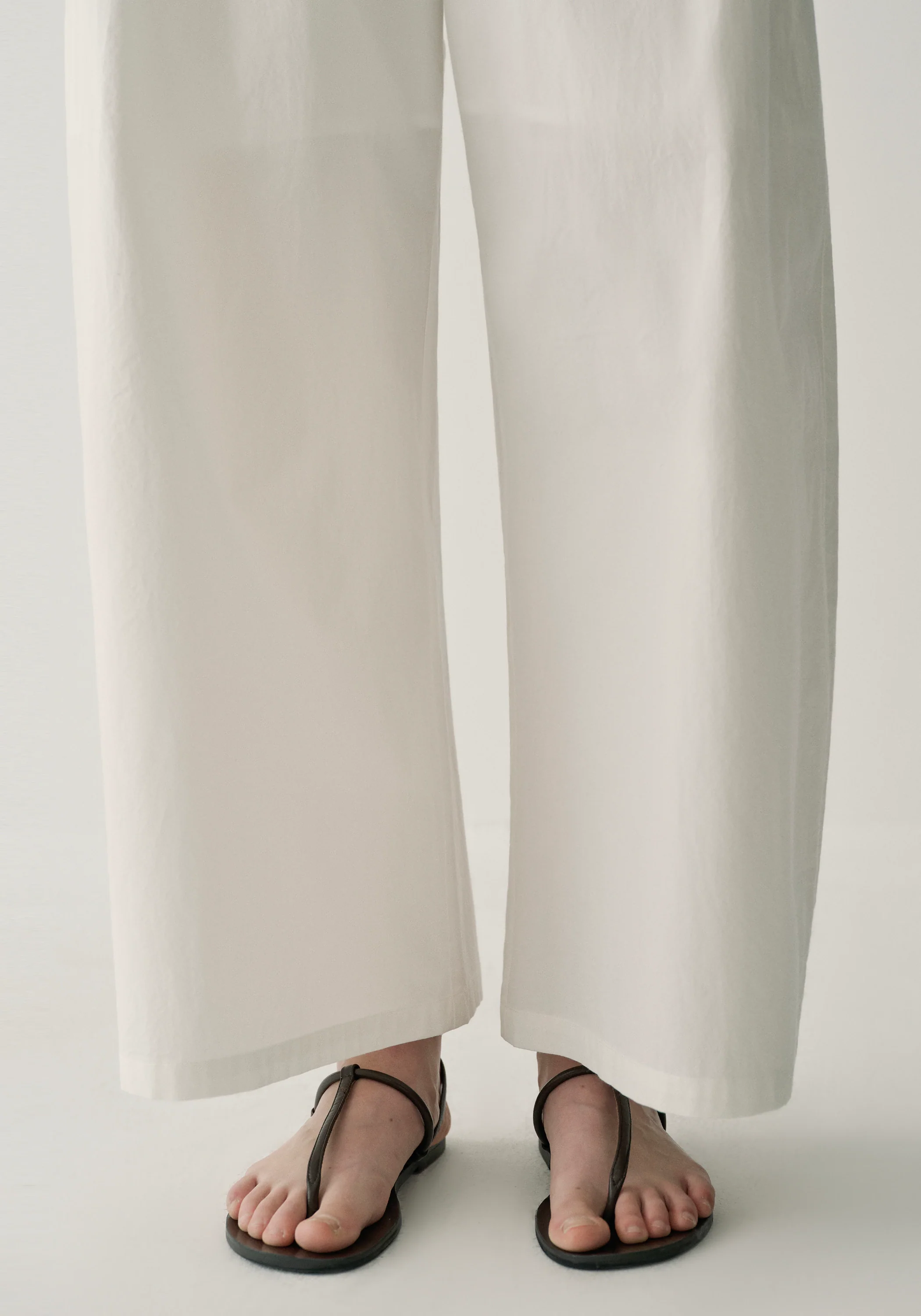 Cotton-silk Cropped Pants - Image 23