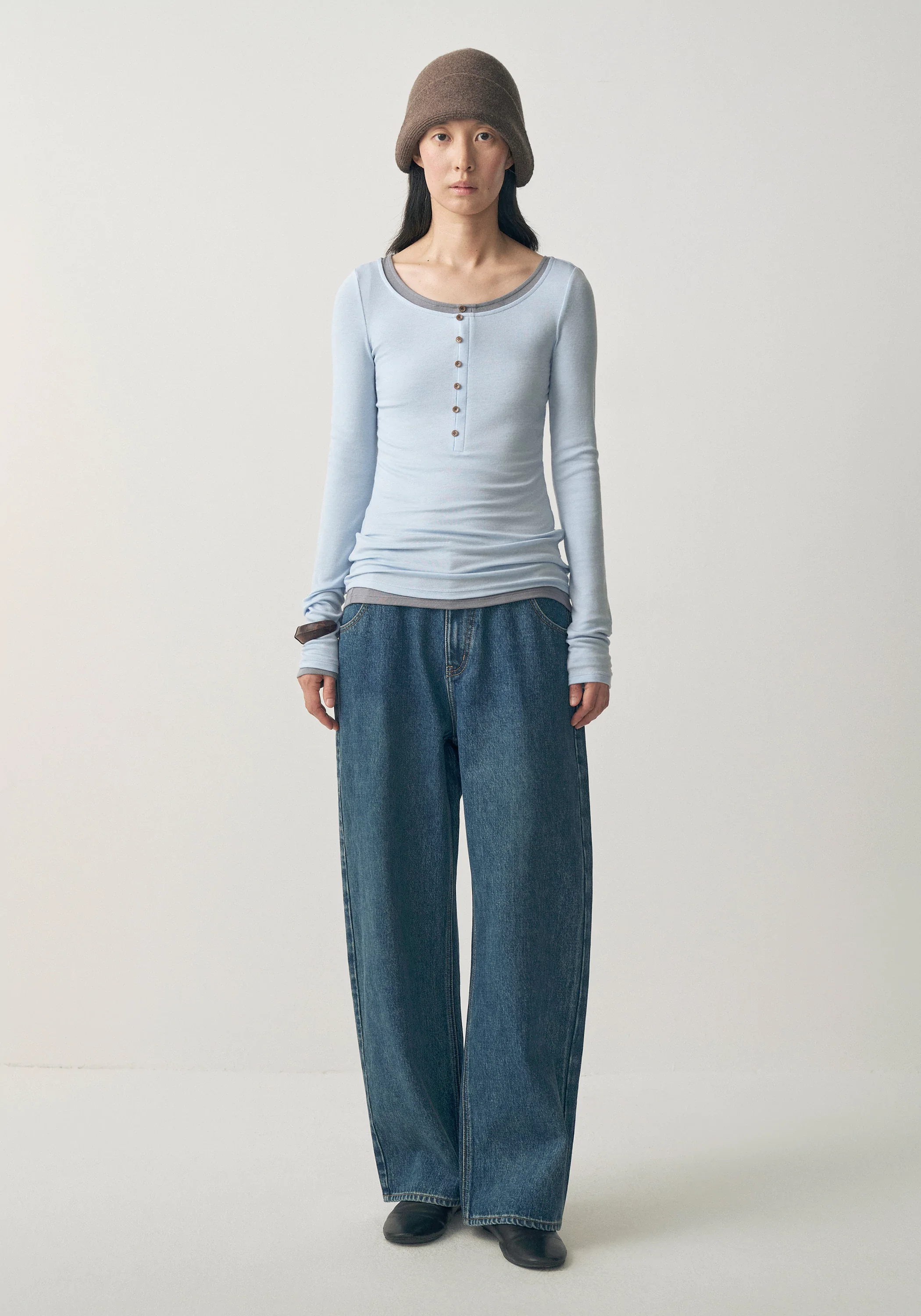 Cotton Straight Jeans - Image 15