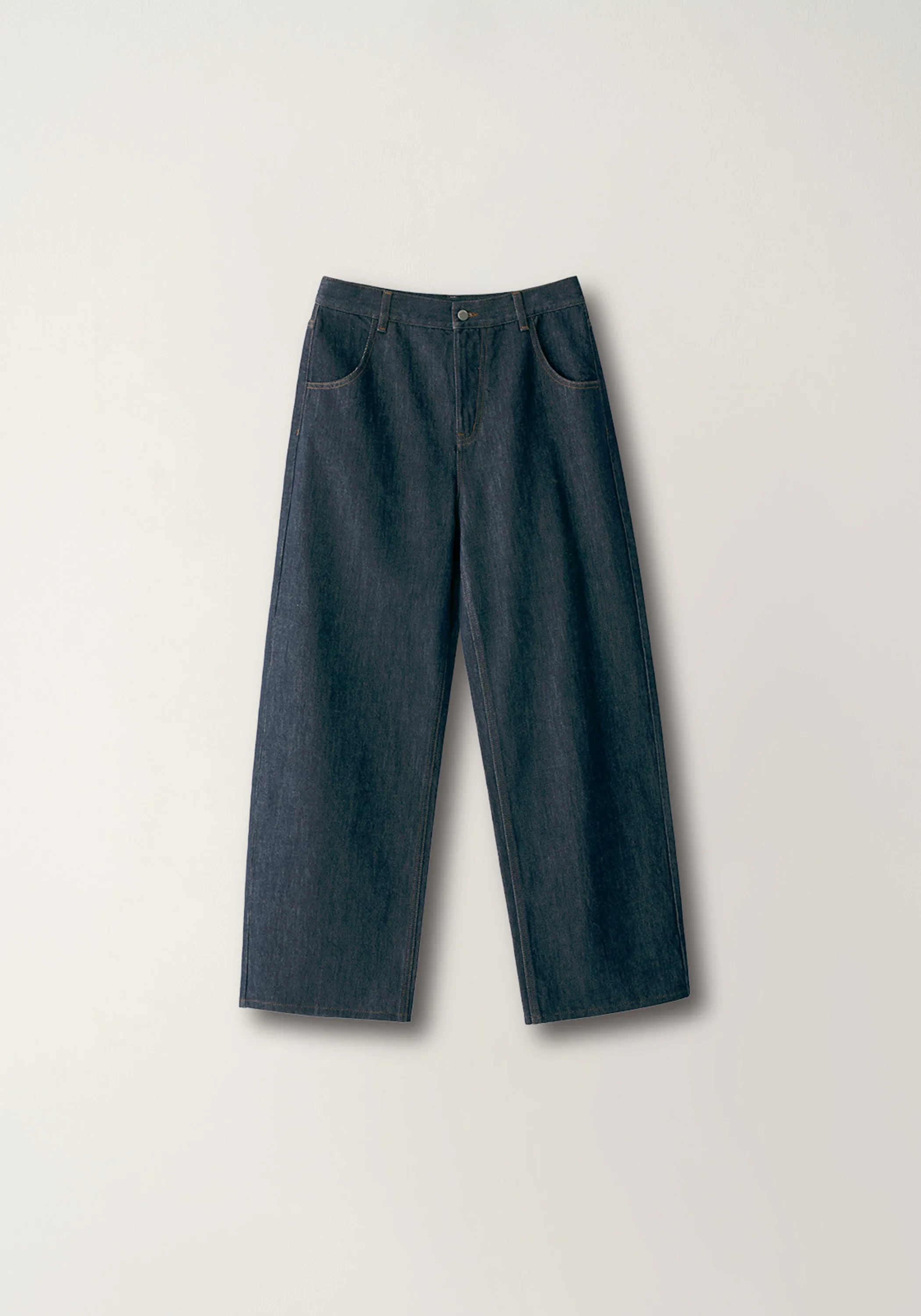 Cotton Straight Jeans - Image 4
