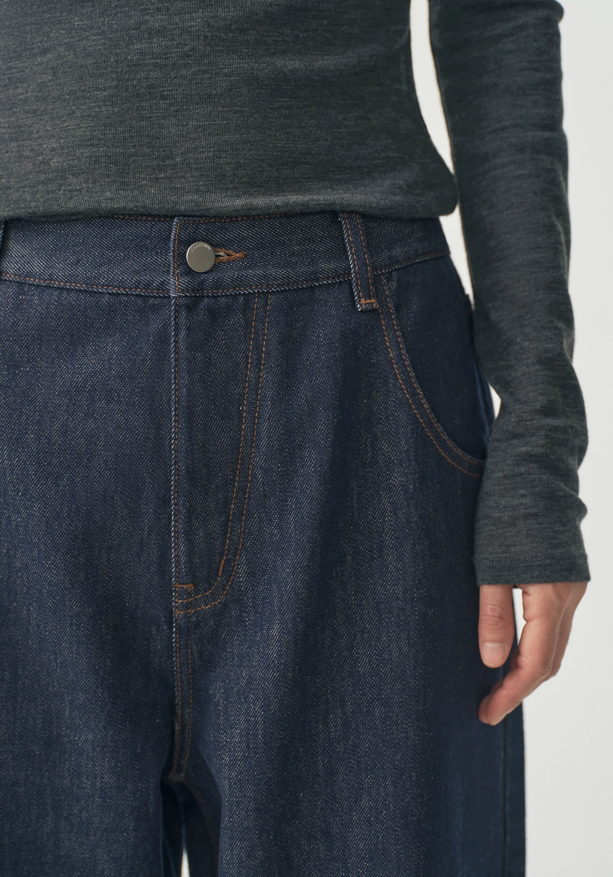 Cotton Straight Jeans - Image 9