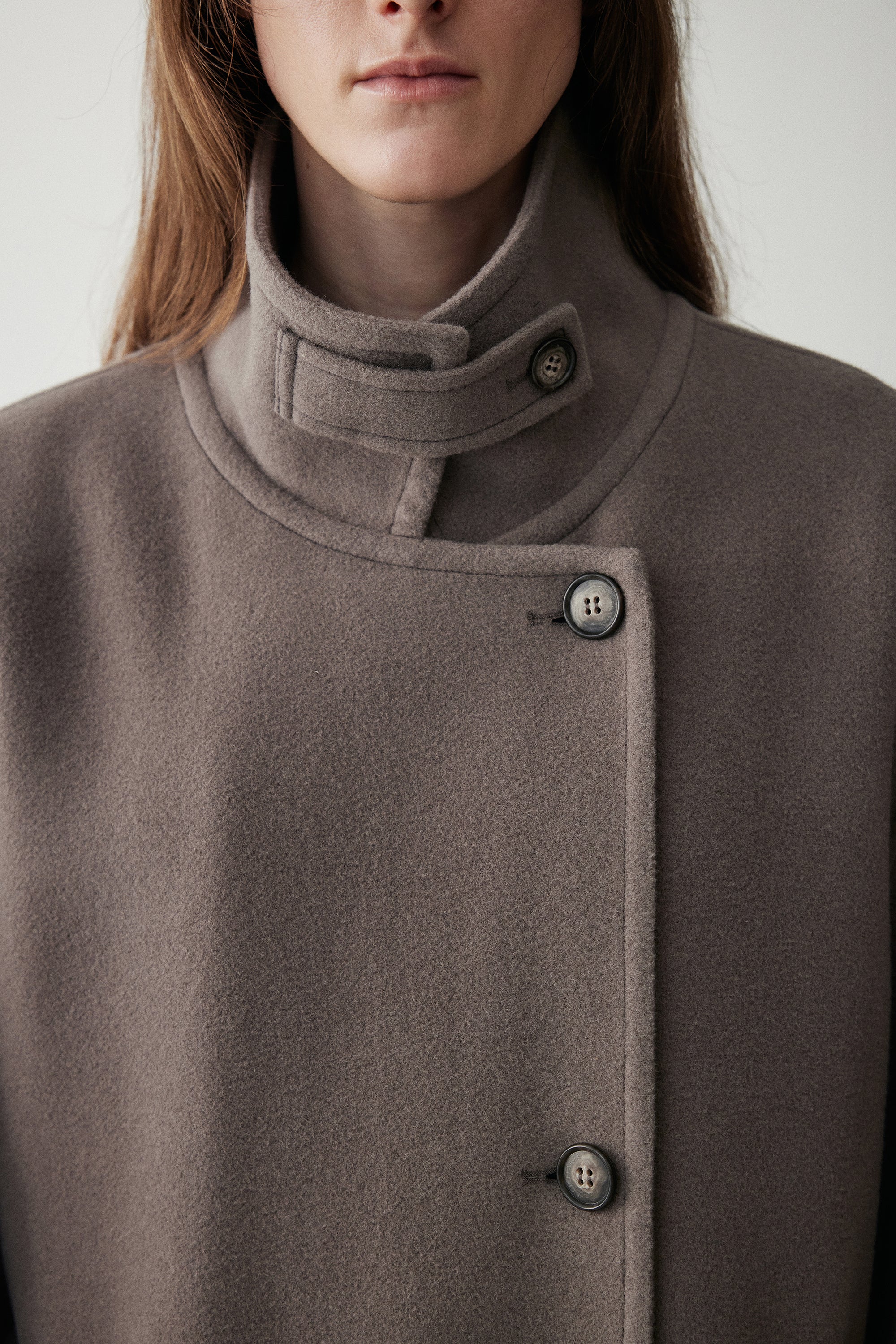 Double-Sided Cashmere Long Coat - Image 8