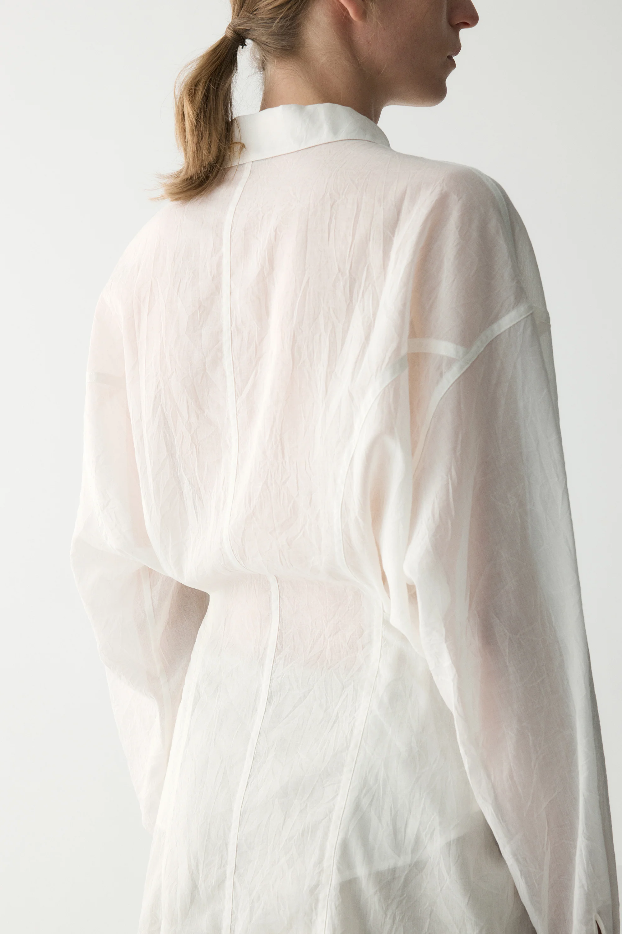 Cotton Knotted T-shirt - Image 6
