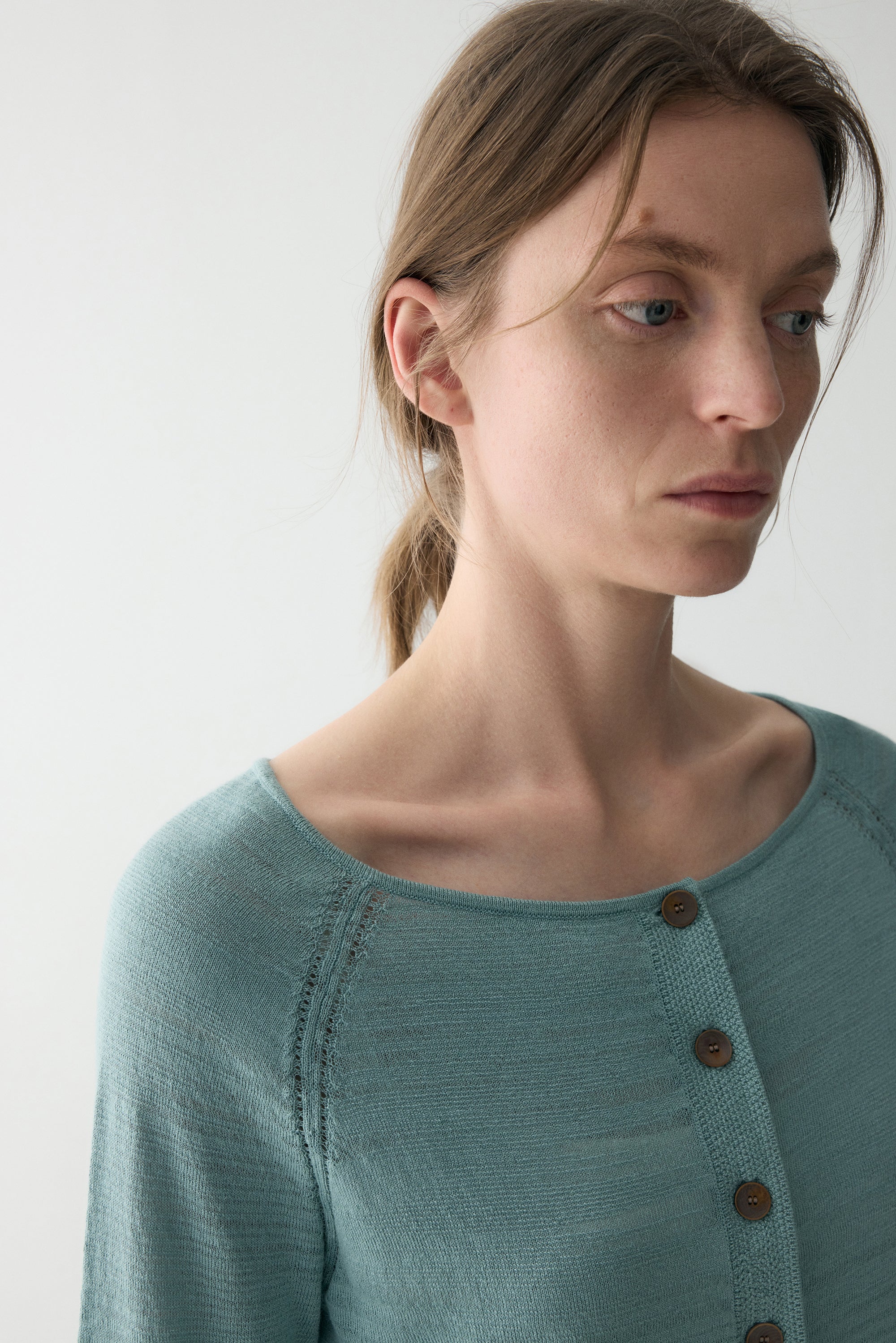 Round Neck Cardigan - Image 10