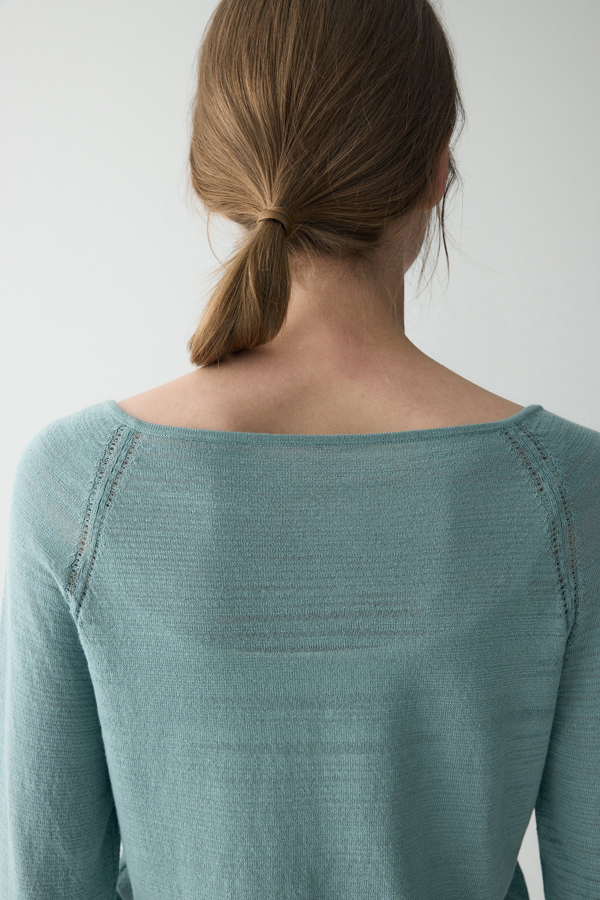 Round Neck Cardigan - Image 9