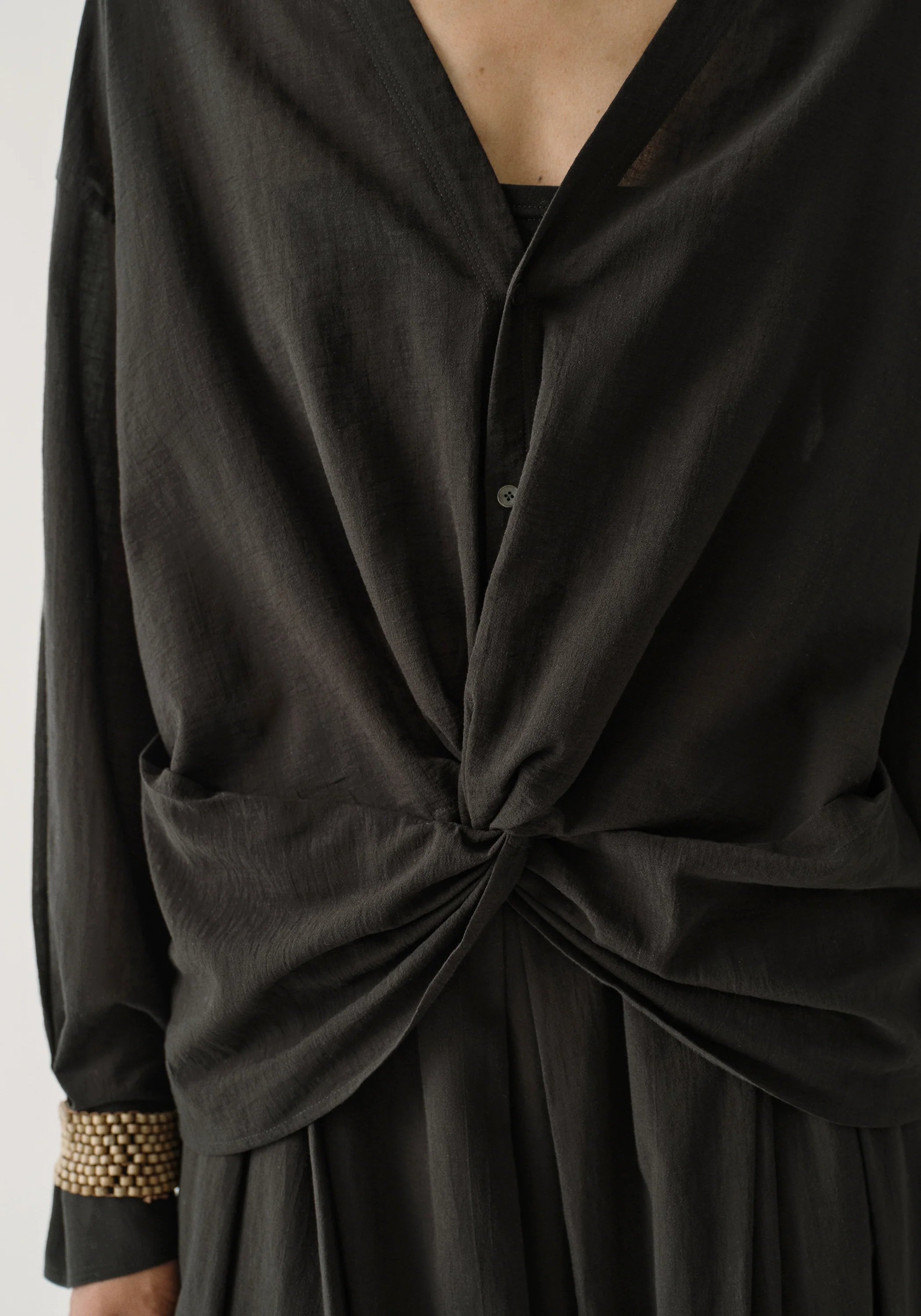 Semi-sheer Cotton Shirt - Image 13