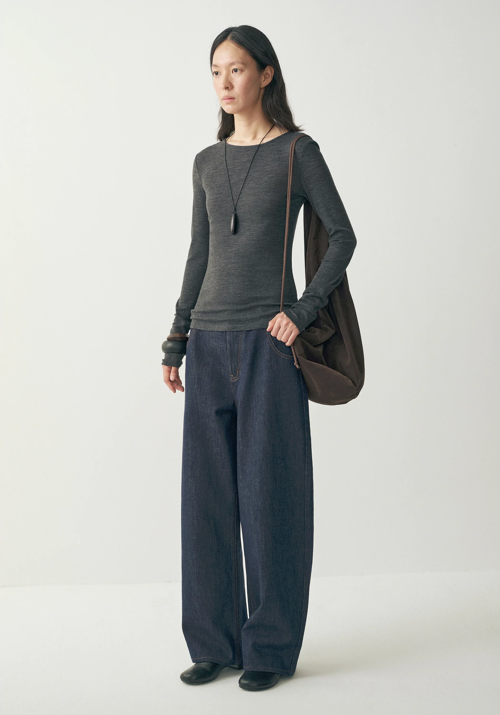Merino Wool Long-sleeved Top - Image 7