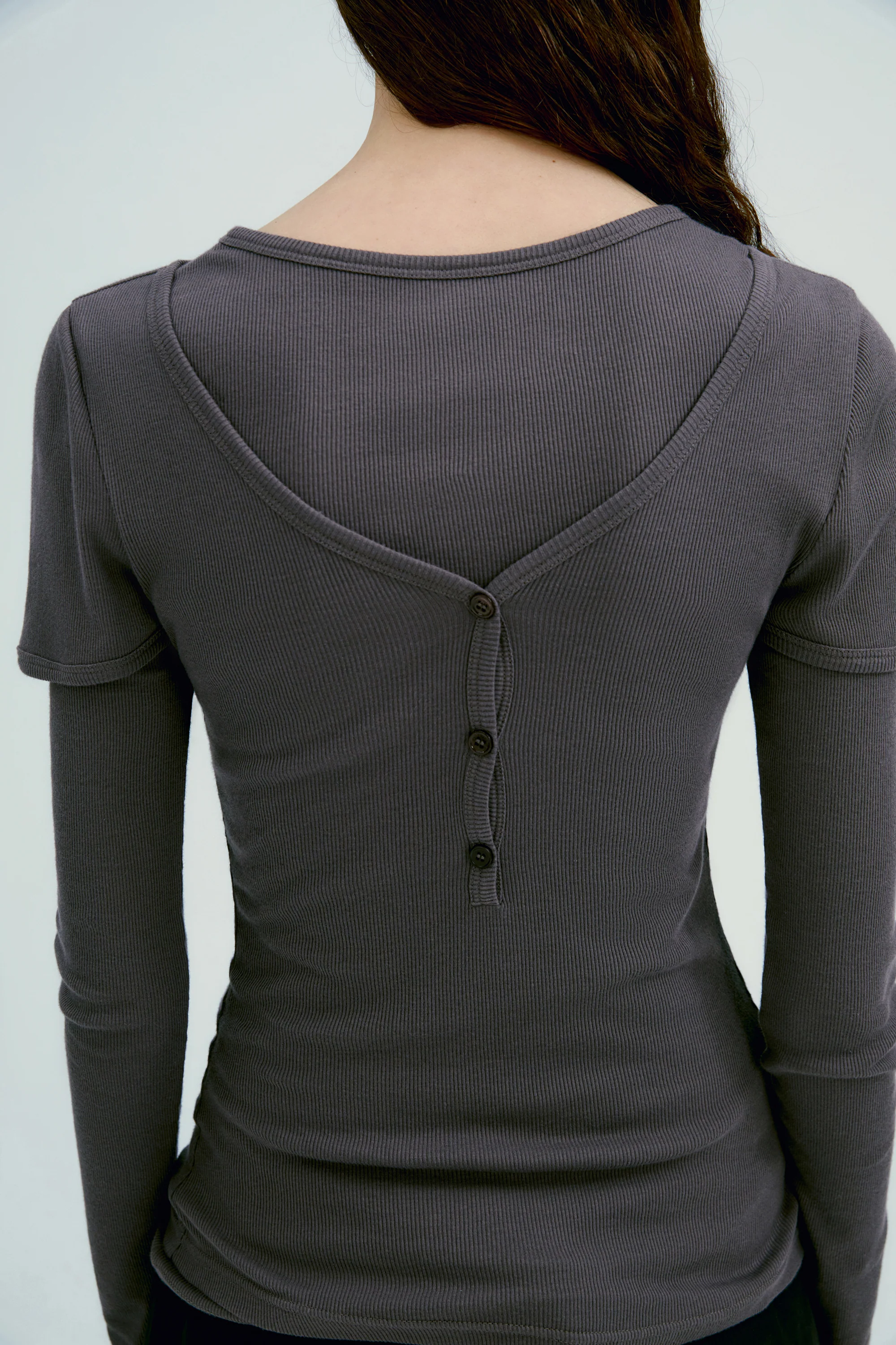 Ribbed Jersey T-shirt - Image 14
