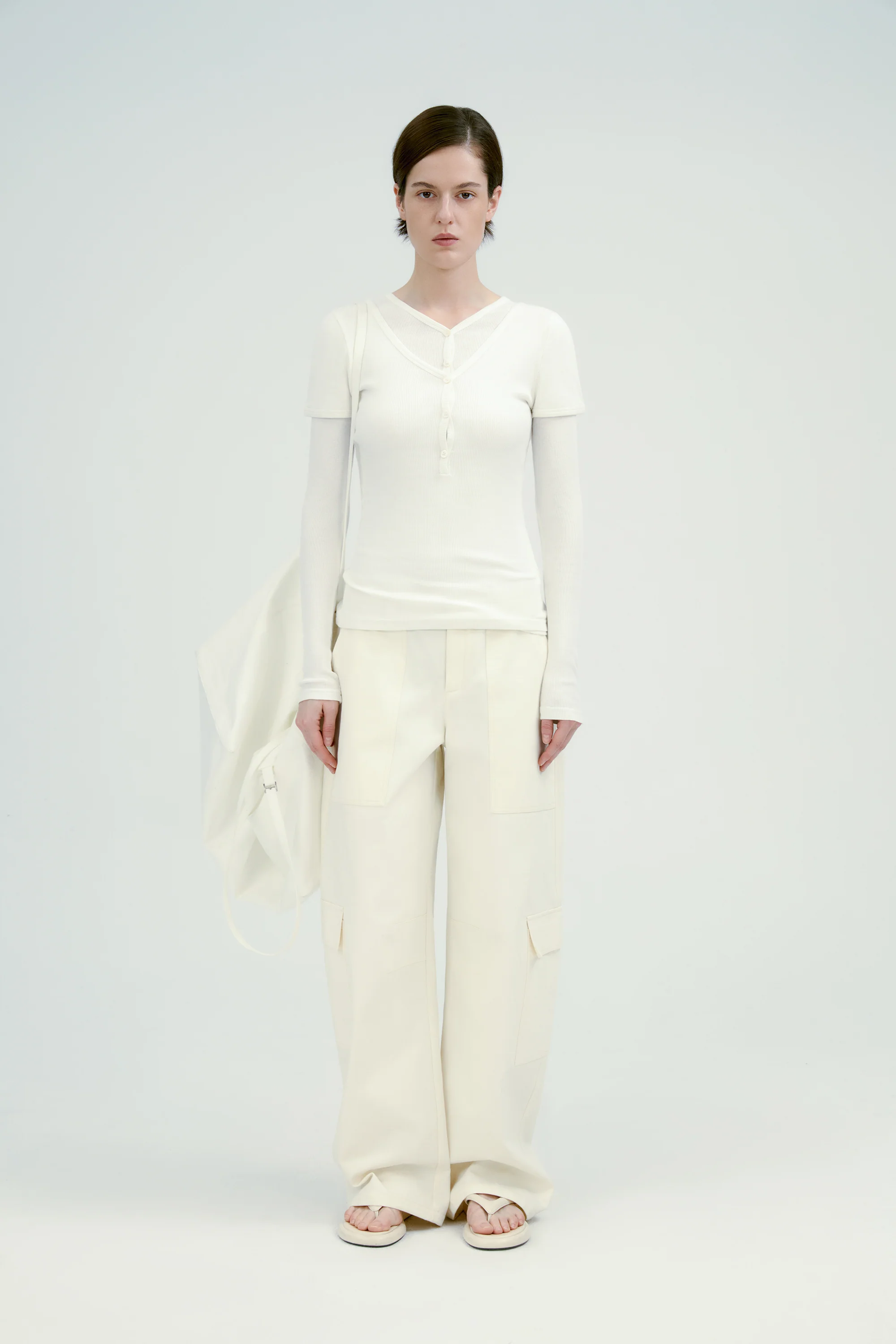 Ribbed Jersey T-shirt - Image 16