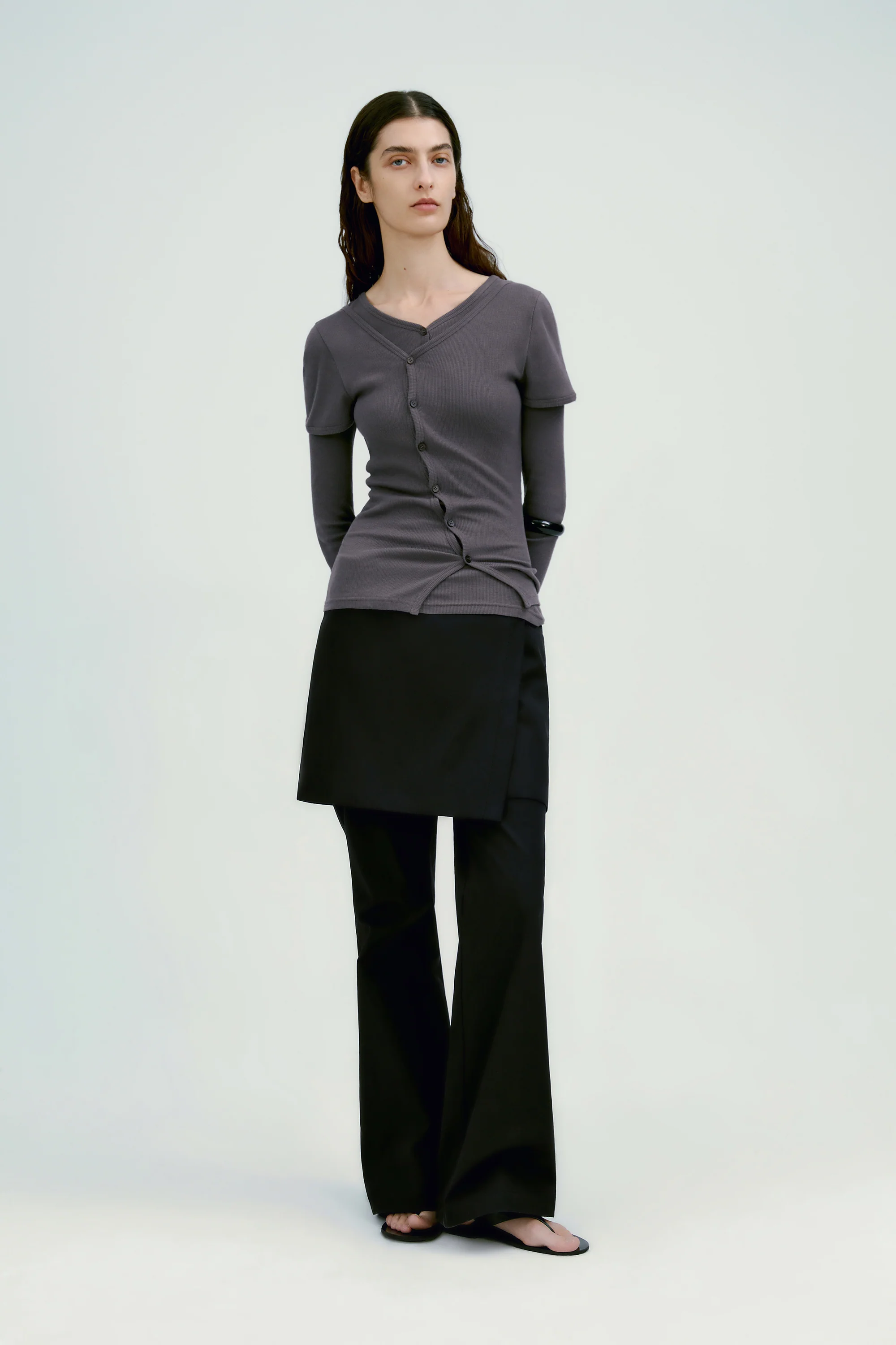 Ribbed Jersey T-shirt - Image 7