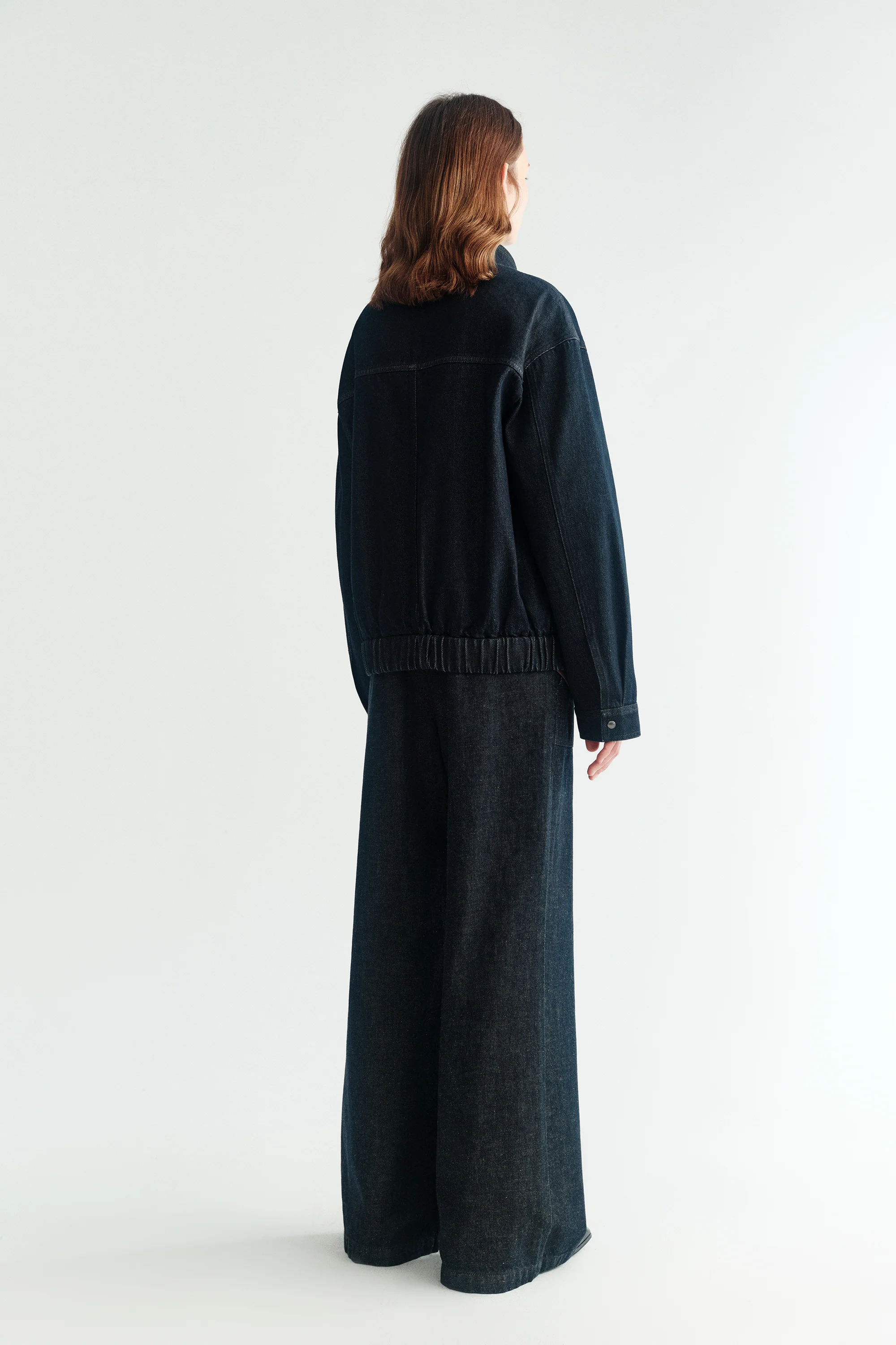 [Final Sale] Stand Collar Denim Jacket - Image 23