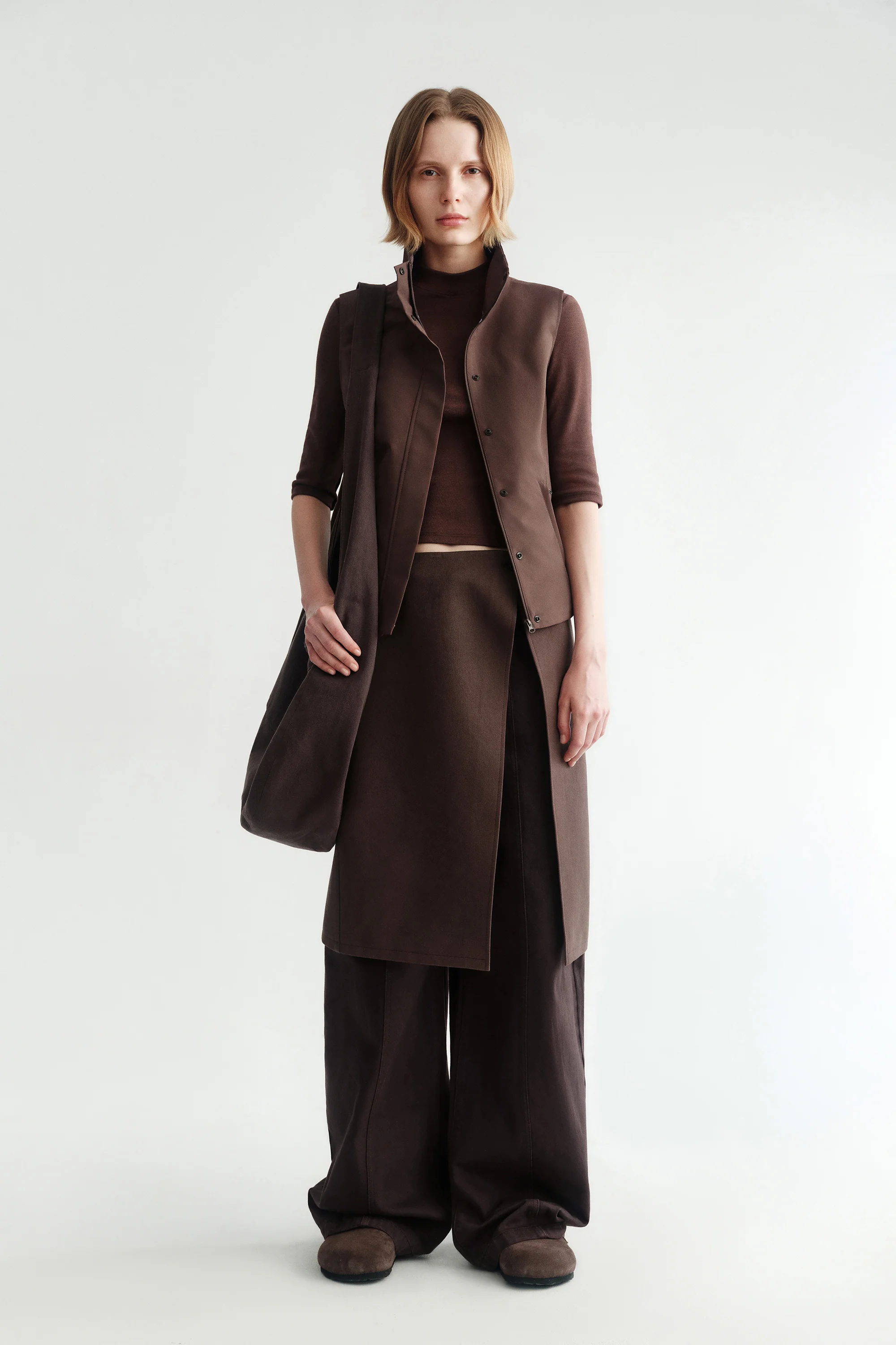 Stand Collar Vest - Image 3