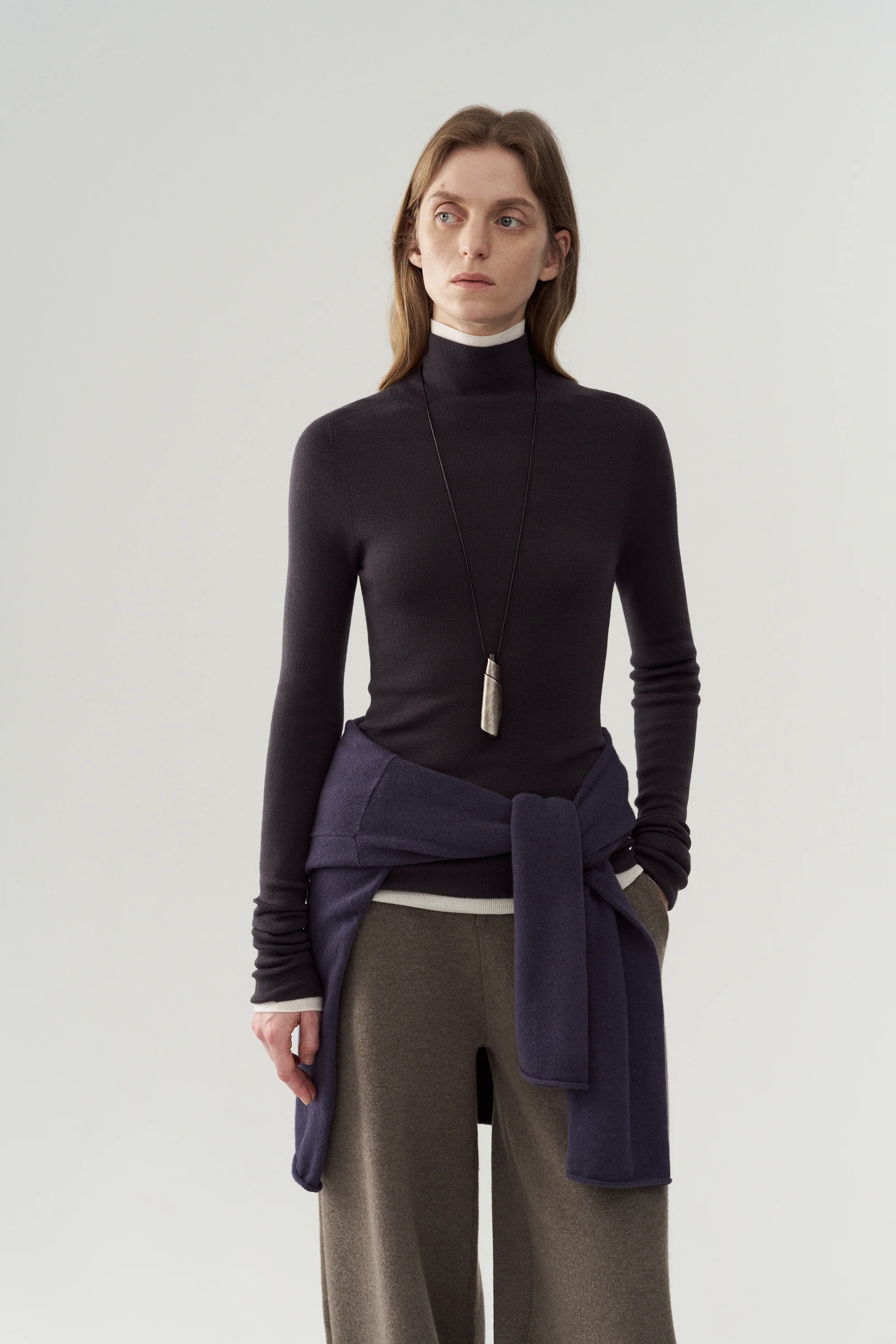 Merino Wool Seamless Knitted Top - Image 24