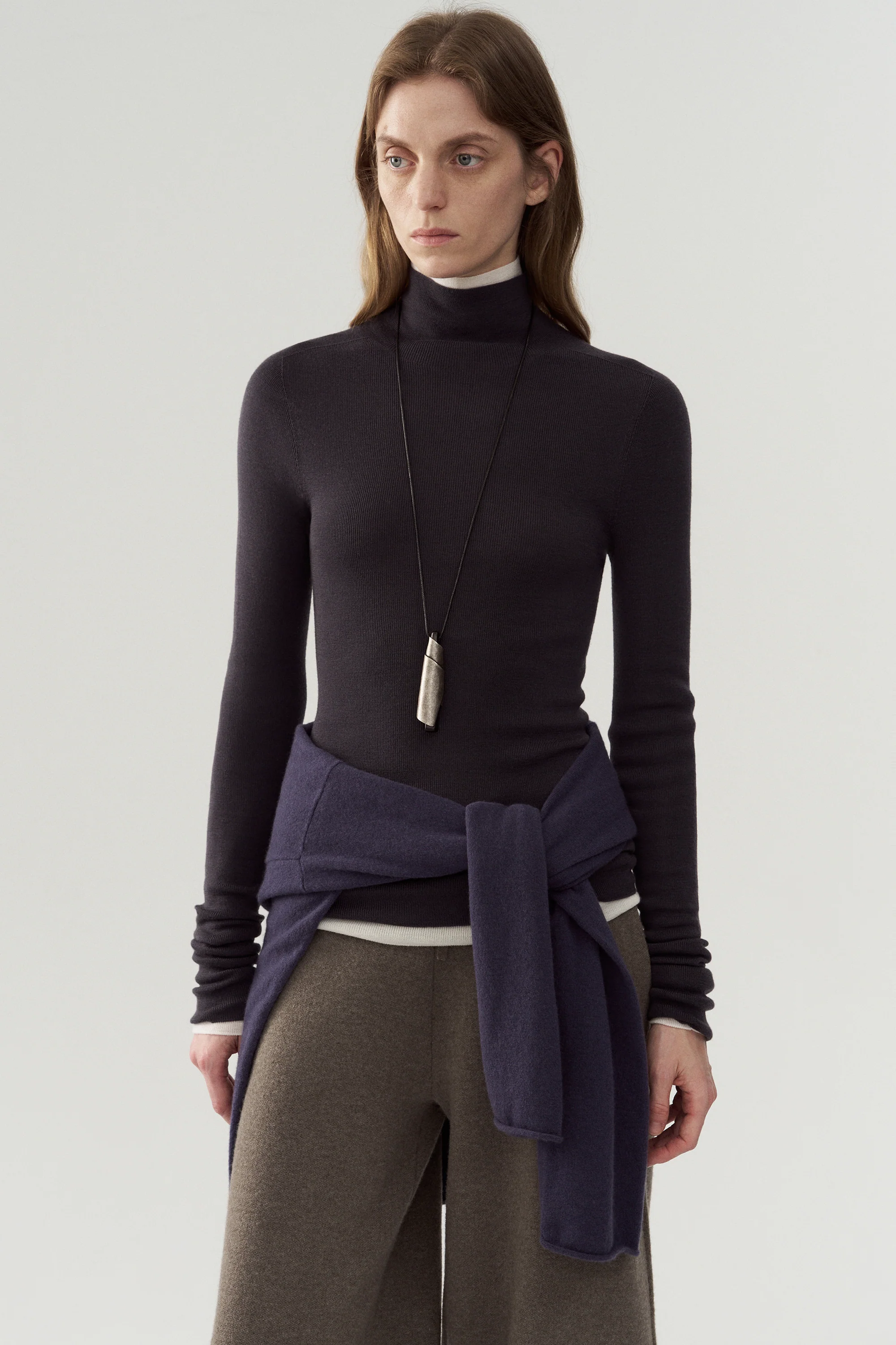 Merino Wool Seamless Knitted Top - Image 6